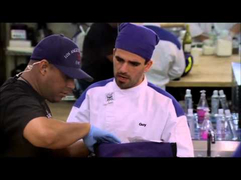 Hell's Kitchen season 10 episode 04 Guy cuts finger