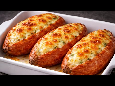 Oh my God, it's so delicious! Oven-baked sweet potatoes that will delight your guests!