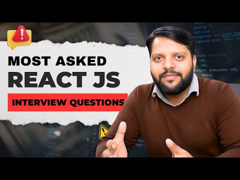 Top 50 Most Asked React JS Interview Questions   Crack Your Interview! #shivaconceptsolution