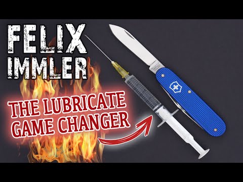 How to lubricate a Swiss Army Knife / My favorite Oils / The best Application Trick