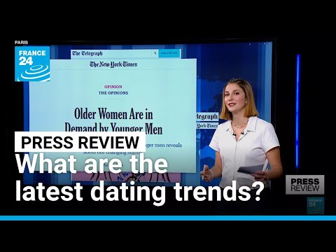 'Older women are in demand by younger men': Papers discuss dating trends • FRANCE 24 English