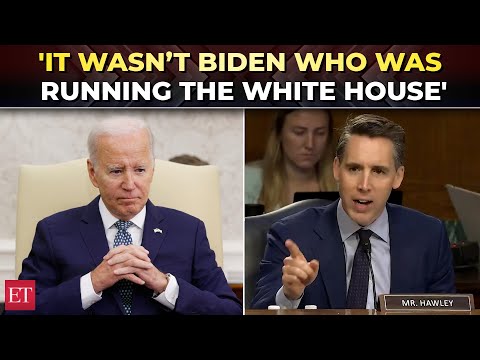 ‘Who was the real Prez?’: Hawley blasts Dems over Biden’s cognitive decline, demands autopen records