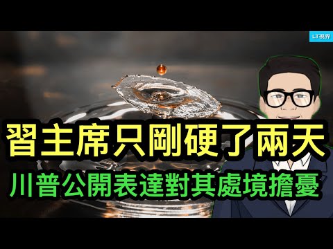 為何這次習主席只剛硬了兩天？川普公開表達對其“老朋友”處境的擔憂；從這個轟動兩岸的事件來看，如果沒有中共，兩岸都是有趣的人類。