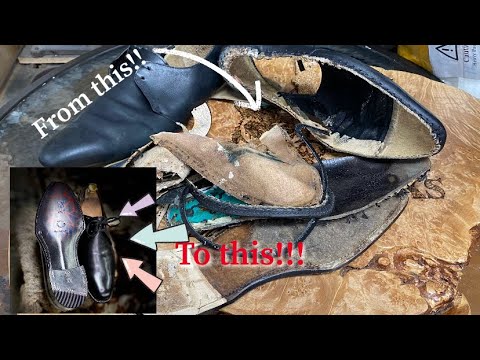 Complete Restoration on these "ed et al" shoes.