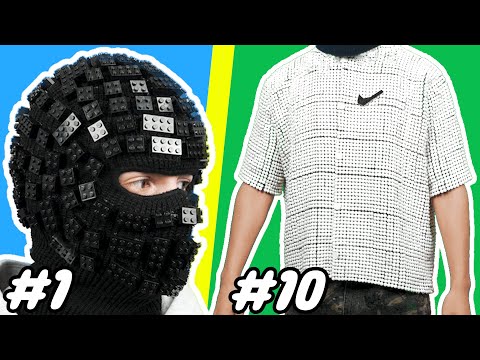 LEGO CLOTHES to WEAR...