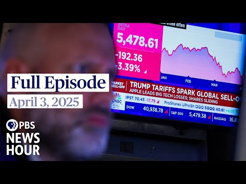 PBS News Hour West live episode, April 3, 2025