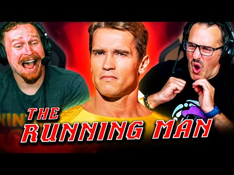 THE RUNNING MAN (1987) MOVIE REACTION!! First Time Watching!! Arnold Schwarzenegger | Stephen King