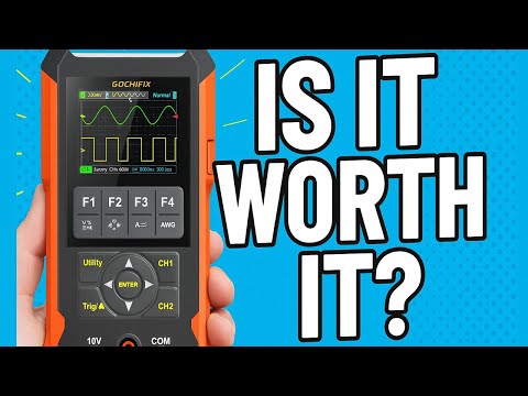 How to Use Gochifix Handheld 3 in 1 Oscilloscope - Waveform Generator - Multimeter