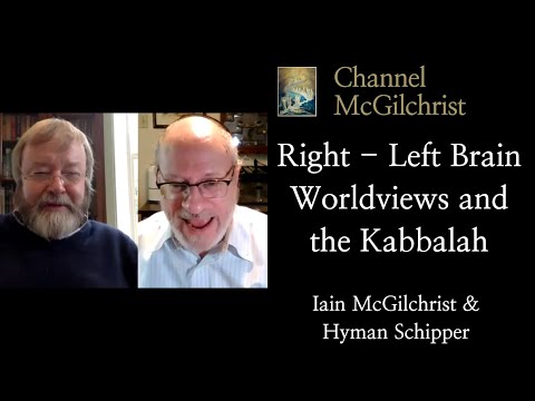 Right - Left Brain Worldviews and the Kabbalah - Iain McGilchrist & Hyman Schipper