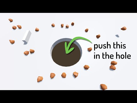 Those Ads Lied... So I'm Making My Own Satisfying Hole Game