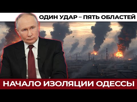 Энергетический коллапс и изоляция Одессы: что стоит за самым мощным ударом по югу Украины