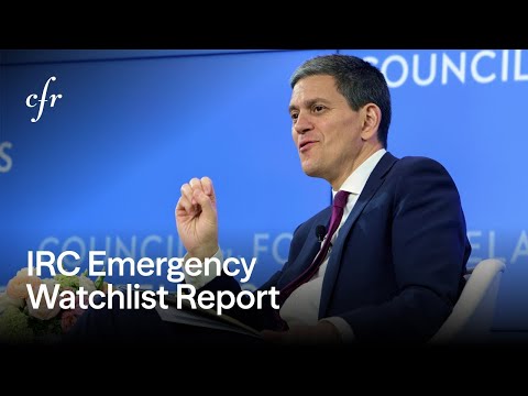 Forecasting Humanitarian Risk in 2026: A Conversation With David Miliband