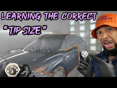 How to determine the BEST tip size for a " Perfect Finish " real life is different than social media