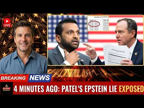 Schiff Reveals New Epstein File Access Log — Patel I Wasn't There Lie Exposed LIVE