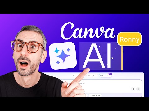 How to Use the New Canva AI Features (Create 2025 Update)!