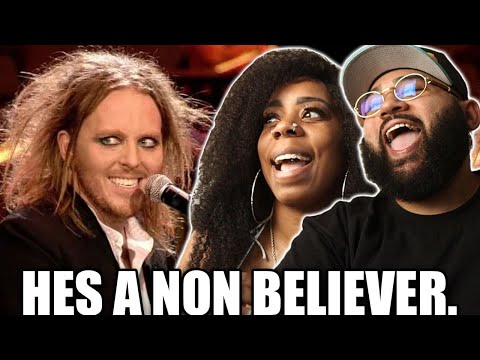 Tim Minchin - Thank You God - WE WERE NOT READY FOR THIS!!! BLACK COUPLE REACTS