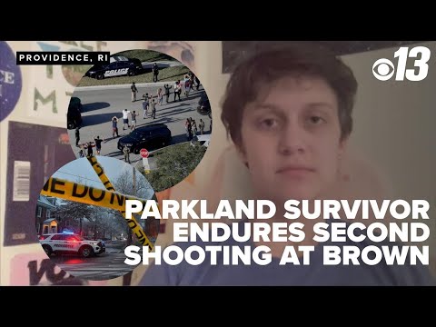 'Congress has failed' Parkland survivor endures second shooting at Brown, demands action