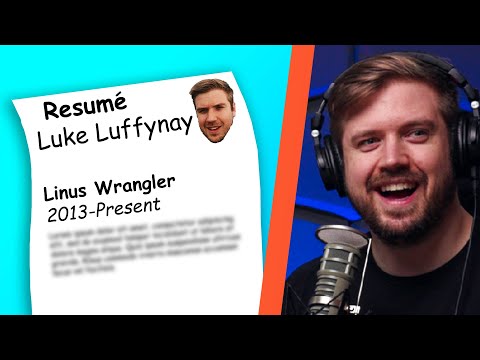 Luke Reads His Resume