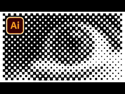 How to Make Halftone Effect With PERFECT Vector Circles in Illustrator - FIXED