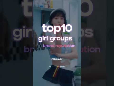 top 10 kpop girl groups brand reputation ranking february 2026 #kpop #ive #blackpink #kpopshorts