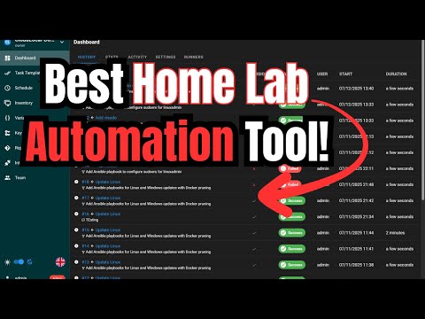 Best Home Lab Automation Tool: Semaphore UI