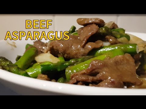 How To Cook Stir-fry Beef with Asparagus | simple cooking