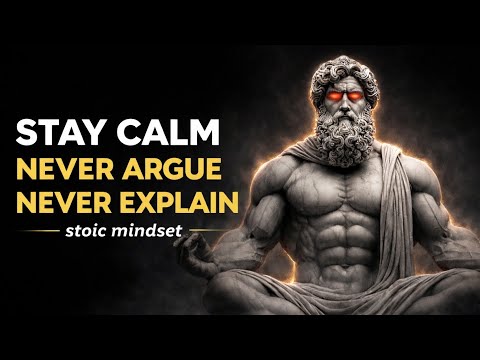 Stay Calm , Don't Argue, Don't Explain SILENCE IS THE GREATEST STRENGTH | STOICISM