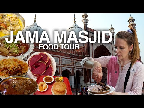 JAMA MASJID FOOD TOUR | OLD DELHI 