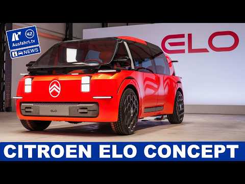 Citroen ELO Concept! 6 Sitzplätze auf 4,10 Meter Länge! Das Auto neu gedacht?  AusfahrtTV News!