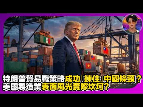 【深度拆解】特朗普貿易戰策略終於成功「鍊住」中國條頸？｜美國製造業表面風光實際坎坷?｜娛樂爆爆爆2.0