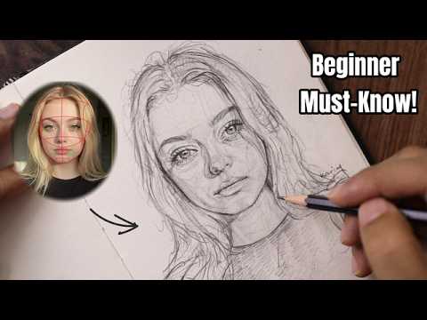 How to Draw Faces Step by Step – Complete Loomis Method Drawing Tutorial