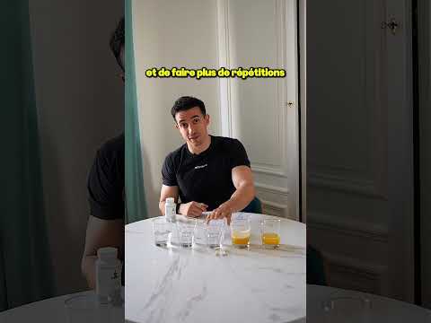 Prendre de la créatine, du collagène et de la Clear Whey.. 😱