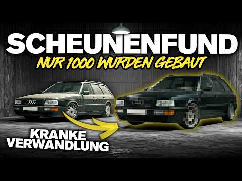 The incredible SCHEUNENFUND! Audi 20V TURBO Quattro AVANT - Limited to 1616 units