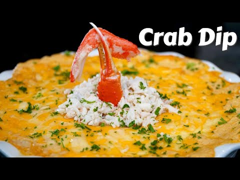 The BEST Crab Dip EVER! Ultimate Crab Dip Recipe #MrMakeItHappen #CrabDip