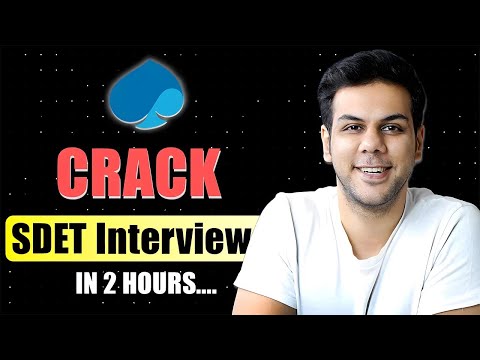 Crack SDET Interview in 2 Hours | Ultimate Preparation Guide #techwithjatin  #testautomation