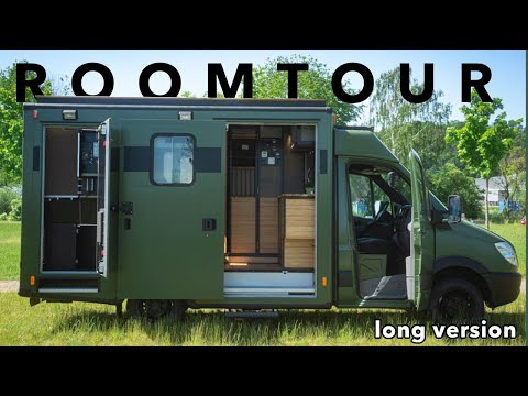 this mobile home will blow your mind! | ambulance to DIY Camper ( subtitles )