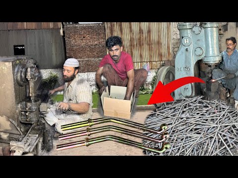 Incredible Manufacturing Of Trucks Levelling Box Handles Process