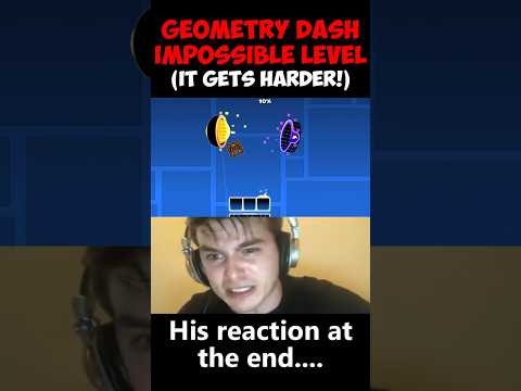 Geometry Dash Impossible World's Smallest Violin But It Gets Harder #shorts