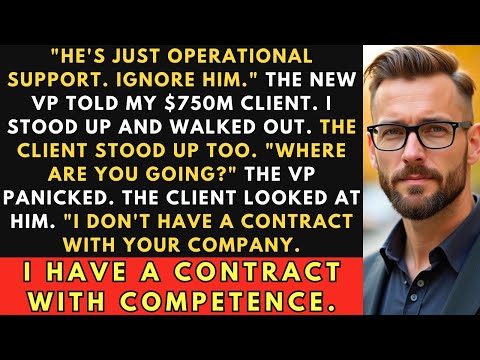 VP Called Me 'Operational Support' - The $750M Client Walked Out With Me | Corporate Revenge