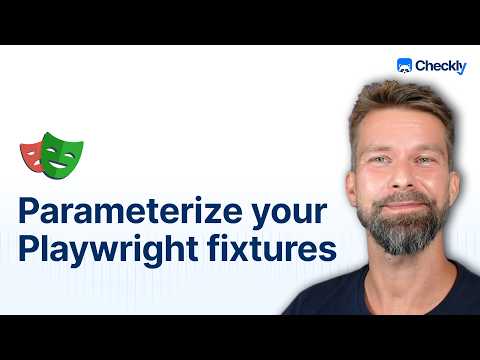 How to parameterize and configure your custom Playwright fixtures