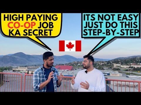 HOW HE GOT A HIGH-PAYING COOP JOB IN CANADA ? | how to get a co op in Canada | HIGH-PAYING CO-OP JOB