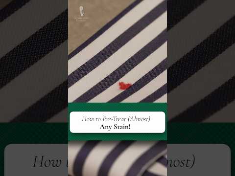 How to Pre-Treat (Almost) Any Stain!
