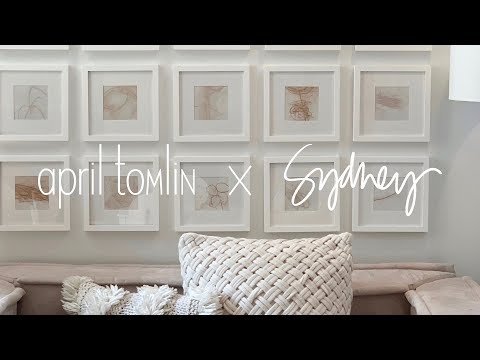 April Tomlin X Sydney Clawson : Kid's Gallery Wall Art Project