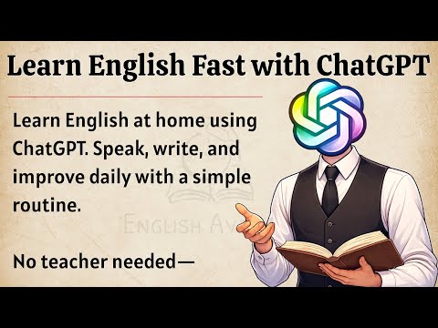 Use ChatGPT to Speak English Fluently | Daily Practice Method | Improve Your English Fluency β
οΈ