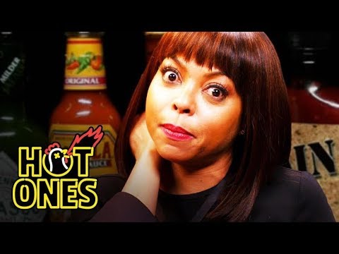 Taraji P. Henson Needs a Stunt Double to Eat Spicy Wings | Hot Ones