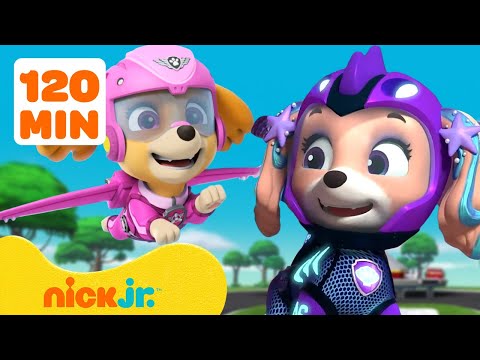 PAW Patrol Girl Power Rescues & Adventures! w/ Skye and Coral | 2 Hour Compilation | Nick Jr.