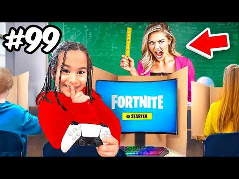 KLEINER JUNGE BRICHT 100 REGELN in der SCHULE (geht schief)