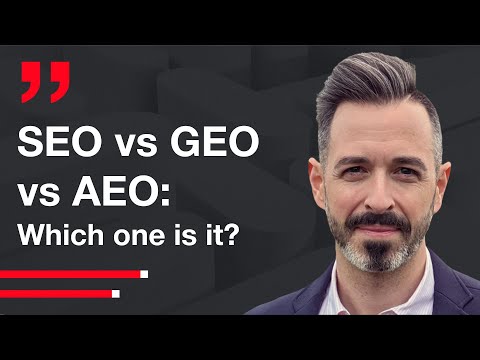 SEO vs GEO vs AEO: Which One Is It? w/ Rand Fishkin