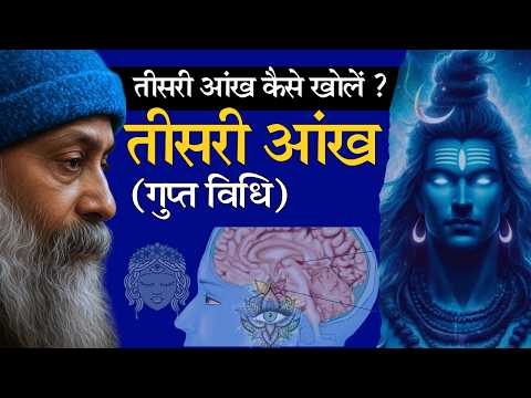 तीसरी आंख कैसे खोलें? Third Eye Meditation | शिव नेत्र | Vigyan Bhairav Tantra Inspired by OSHO