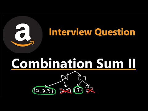 Combination Sum II - Backtracking - Leetcode 40 - Python